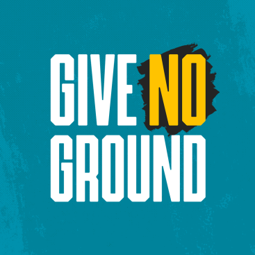 Give No Ground logo
